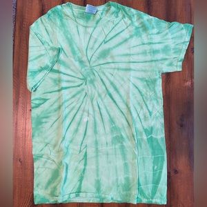 Like Green Tie-Dye T-Shirt